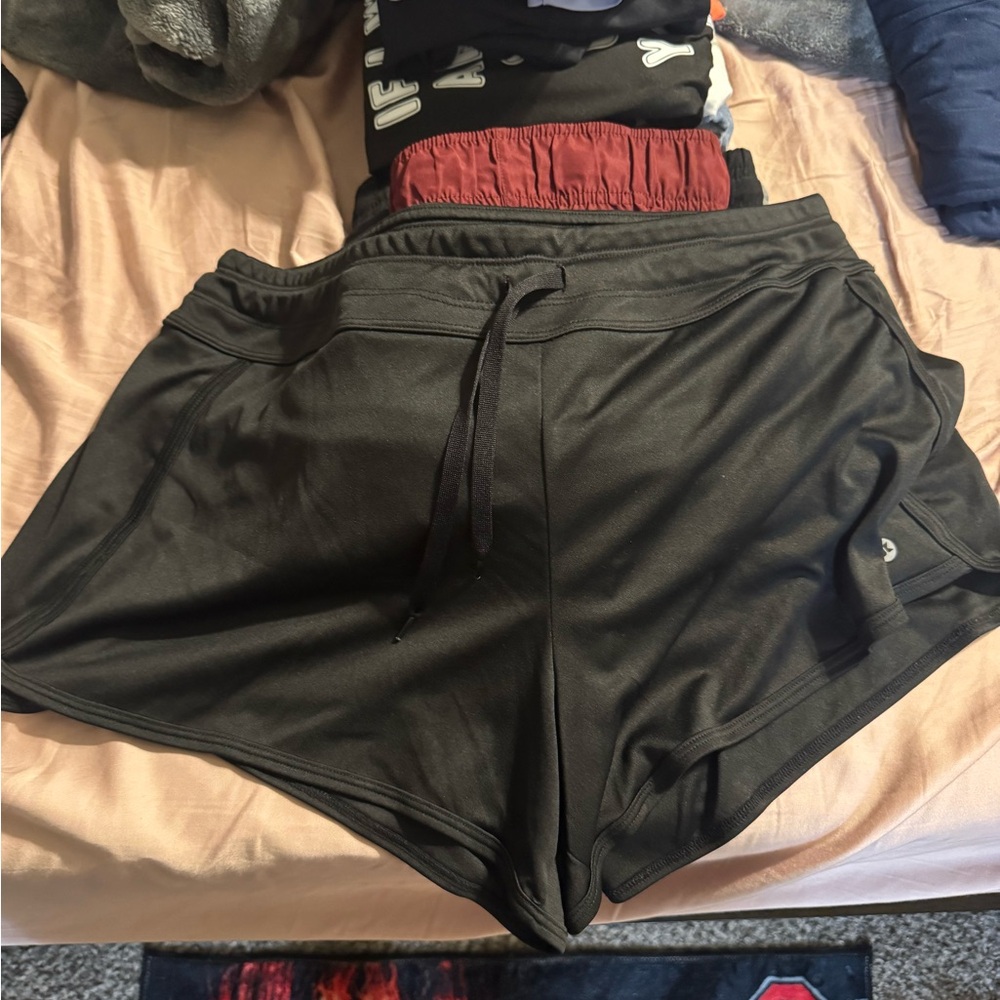 Women's Black Athletic Shorts